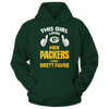 Image of BRETT FAVRE - THIS GIRL - GREEN BAY PACKERS