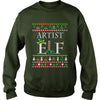 Image of ARTIST ELF CHRISTMAS SWEATER