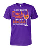 Image of Bengals I Just Want To Drink Wine And Watch My Bengals Beat Your Team's AssLimit Edition