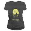 Image of poodle hallowen love poodle shirts