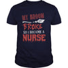 Image of Halloween My broom broke so i became a Nurse T-shirt