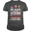 Image of Be Nice To The Cartographer Santa Is Watching Christmas