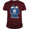 Image of CLe-Ice-hockey-Sleep-Snoopy-Toronto-Maple-Leafs