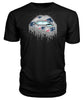 Image of New England Patriots Silver Lips T-shirt