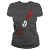 Image of The knife is sharp halloween party HAPPY HALLOWEEN TSHIRT