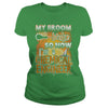 Image of CHEMICAL ENGINEER Halloween Shirts My Broom broke T Shirts