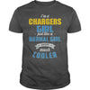 Image of Iam A Chargers Girl TShirt