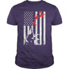 Image of Duck Hunting Nation Flag T-Shirt