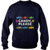Image of Candy Please Halloween Funny T-Shirt