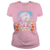 Image of SIBERIAN HUSKY T SHIRT HAPPY HALLOWEEN SHIRT