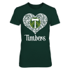 Image of Portland Timbers - Lace Heart Logo