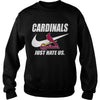 Image of Cardinals Just Hate Us T-shirt, Cardinals Just Hate Us Hoodies