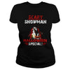 Image of SCARY SNOWMAN HALLOWEEN SPECIAL T SHIRT