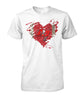 Image of Buccaneers Twinkle Heart T-shirt