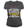 Image of happy birthday with the cardinals