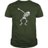 Image of Dabbing Skeleton Shirt Cute Halloween Dab Dance Gift