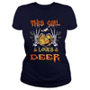 Image of This Girl Loves Deer Halloween