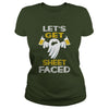 Image of Halloween Funny Alcohol Sheet Faced Halloween Beer T-shirt
