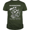 Image of Raiders there is only one nation Tshirt