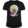 Image of WITCH DANCE UNDER THE MOON T SHIRT HALLOWEEN SHIRT