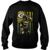 Image of Packers Flag Punisher Tshirt, Packers Flag Punisher Hoodies