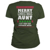 Image of Christmas - Merry Christmas Aunt A Gift