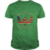 Image of Patriotic Stand For The Flag Kneel For The Cross T Shirt