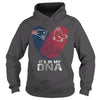 Image of Patriots Redsox Its In My DNA TShirt