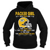 Image of packers girl with three side