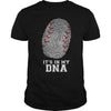 Image of Baseball Its In My DNA Baseball Shirt