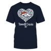 Image of Denver Broncos - Lace Heart - Terrell Davis
