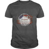 Image of Atlanta City & USA National Flag Patriotic T-Shirt