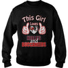 Image of Girl Loves Noles And Buccaneers TSHirt