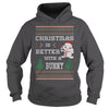 Image of Christmas Is Better With A Bunny Ugly Sweater T Shirt