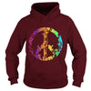 Image of Colored nature animal peace sign