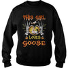Image of This Girl Loves Goose Halloween