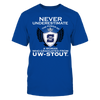 Image of Wisconsin Stout Blue Devils - Never Underestimate The Power Of A Woman
