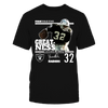 Image of OFFICIAL NFL RAIDERS #32 MARCUS ALLEN - GREATNESS Shirts and more
