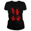 Image of PREMIUM bloody Hand Smear Halloween