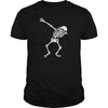 Image of Dabbing Skeleton Shirt Cute Halloween Dab Dance Gift