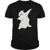 Image of Funny Dabbing Ghost Halloween TShirt Spooky Haunted Dab