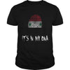 Image of Syria Flag It's In My DNA Fingerprint Design T-Shirt