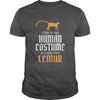Image of Funny Cool Halloween Human Costume Lemur T-shirts