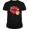Image of WICKED love heart with tribal curls a little bit nightmare before christmas Womens TShirts