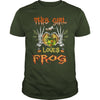 Image of This Girl Loves Frog Halloween