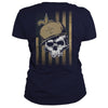 Image of flag skull saints