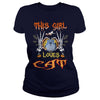 Image of This Girl Loves Cat Halloween
