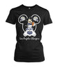 Image of Los Angeles Chargers - Cute Mickey Mouse T-shirt