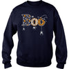 Image of Boo Halloween T-Shirt With Spiders And Witch Hat