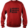 Image of Boss Day Gift Tshirts: HUBBY DADY BOSS